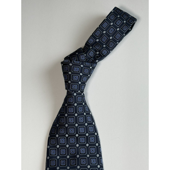 Daniel CREMIEUX Signature Collection Blue 100% Silk Tie‎ Limited Edition 70/233 - Picture 4 of 6